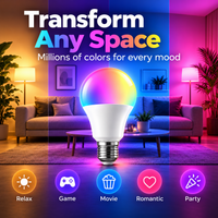 Foco Inteligente LED RGB con Bluetooth