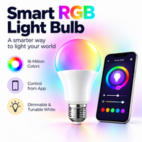 Foco Inteligente LED RGB con Bluetooth